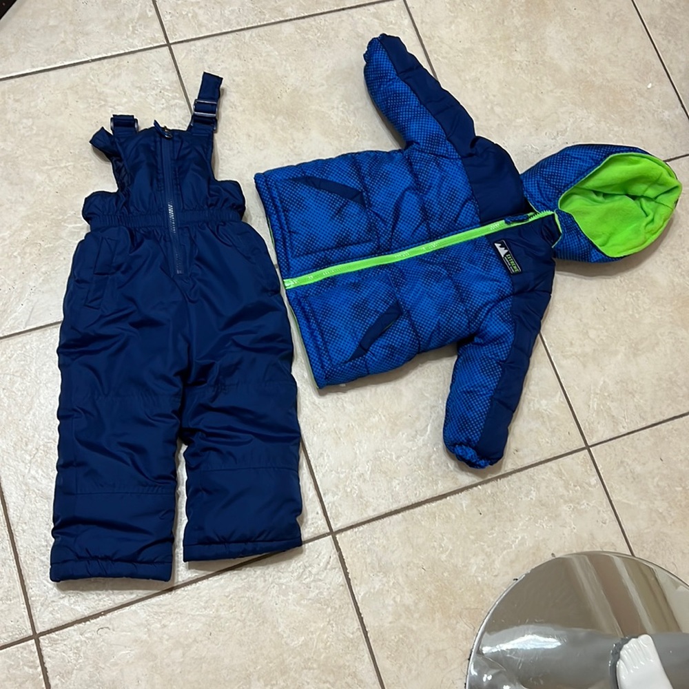 iXtreme Toddler Snowsuit & Jacket Size 24 Months
